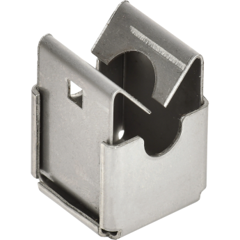 Держатель проводника круглого IEK ZDP80-20-1-08 8мм безболтовой нерж сталь